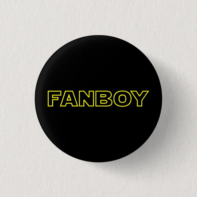 FANBOY 3 CM ROUND BADGE (Front)