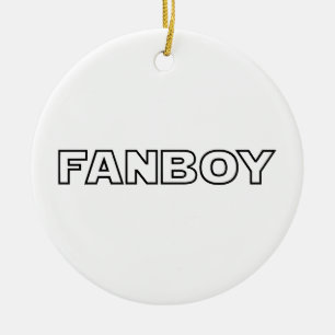FANBOY CERAMIC TREE DECORATION