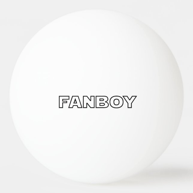 FANBOY PING PONG BALL (Front)