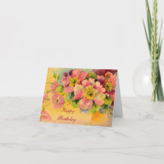 Fanciful and Feminine Floral Notecards - Add Text
