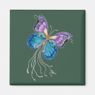 Fanciful Butterfly Magnet
