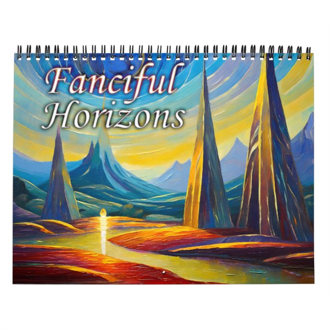 Fanciful Horizons Calendar (Cover)