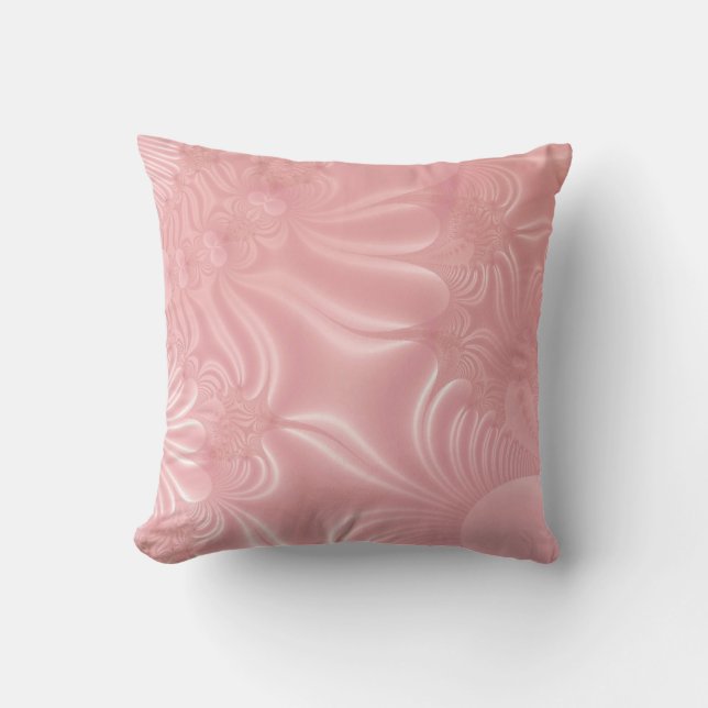 Fanciful Mauve Pillow (Front)