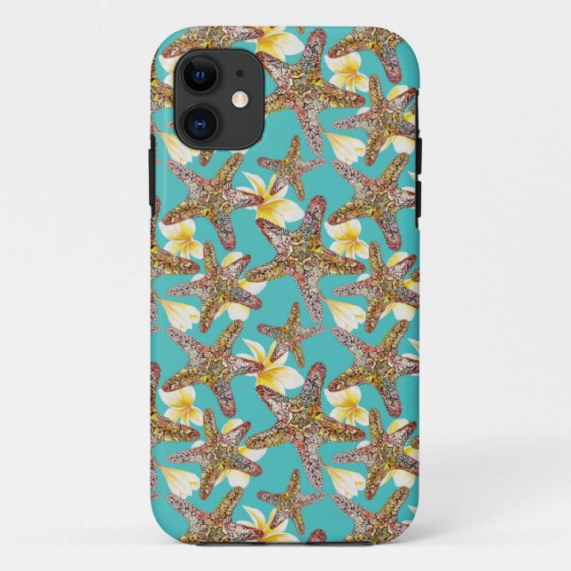Fanciful Starfish Pattern Case-Mate iPhone Case (Back)
