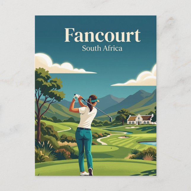Fancourt South Africa Postcard (Front)