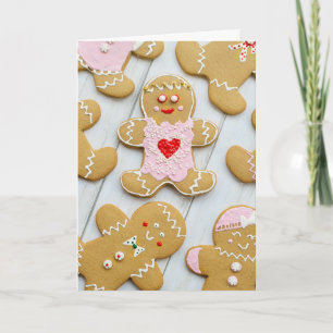 Fancy a spicy ginger for Christmas? Card