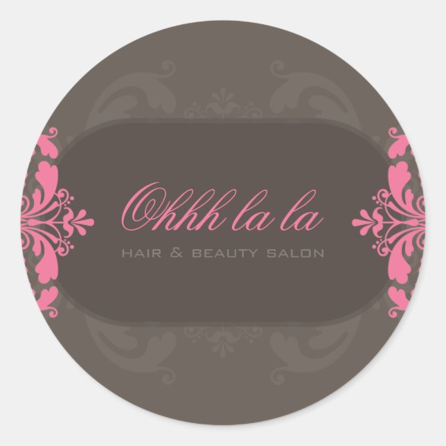 FANCY ADDRESS LABEL :: couture flourish 1B (Front)