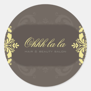 FANCY ADDRESS LABEL :: couture flourish 7B