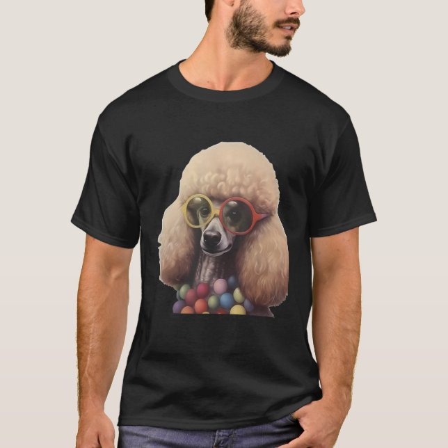 Fancy and Fabulous Poodle T-Shirt (Front)