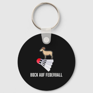 Fancy Badminton - Desire For Badminton Badminton  Key Ring