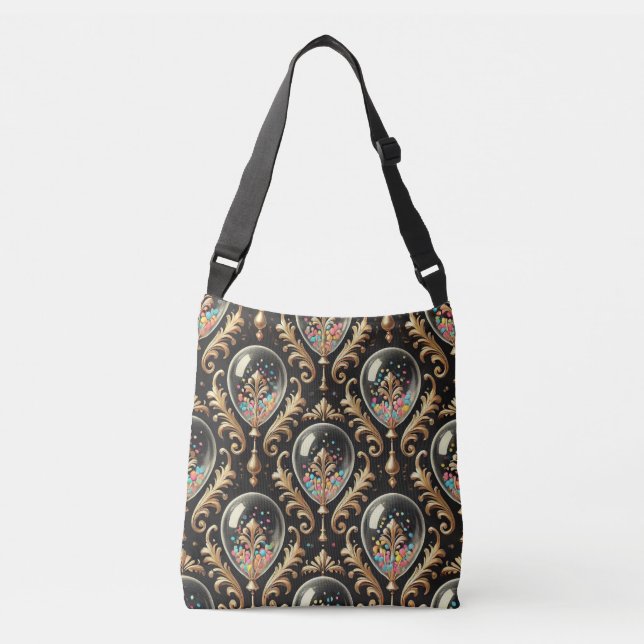 Fancy Balloons Crossbody Bag (Front)