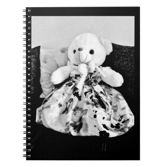 Fancy Bear Spiral Notebook (Front)