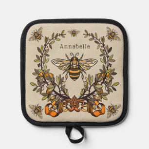 Fancy Bee Personalise Pot Holder