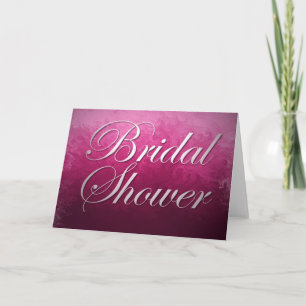 Fancy Bridal Shower card
