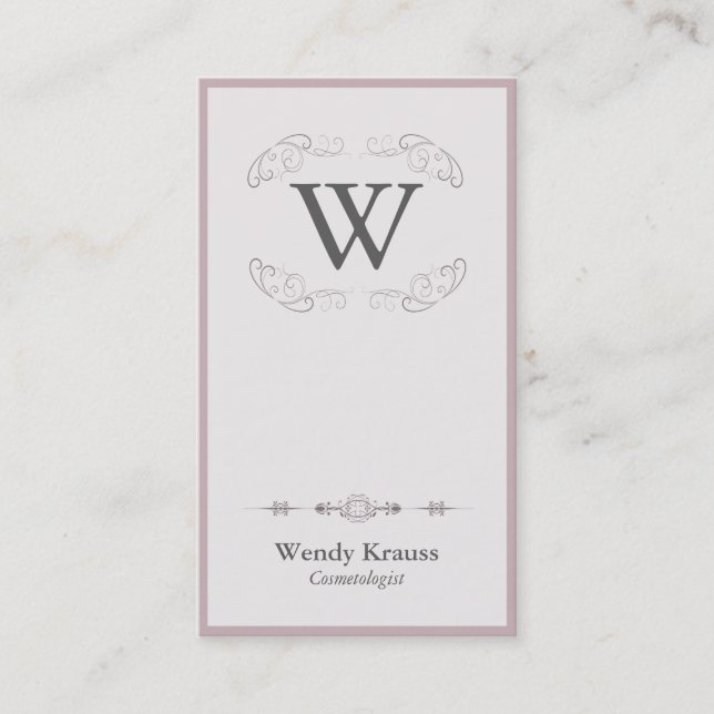 Fancy Business Card (Front)