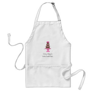 Fancy Cake Baked With Love Standard Apron