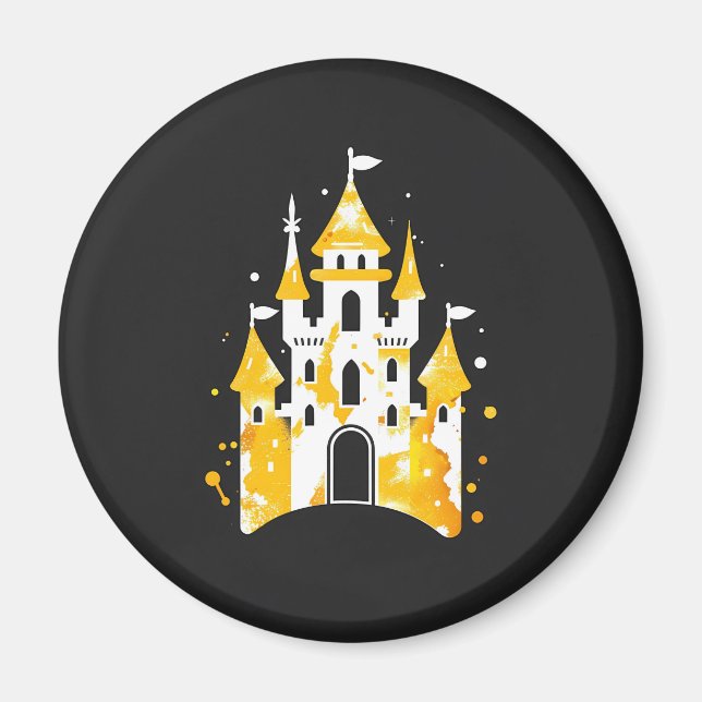 Fancy Castle Magnet (Front)