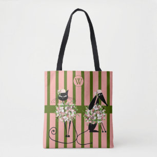 Fancy Cat & Dapper Dog Tote