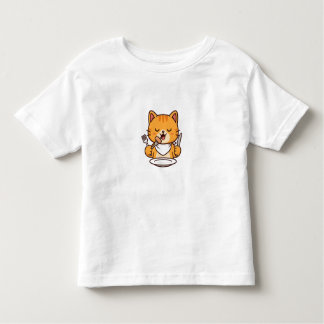 Fancy Cat Dining - T-Shirt