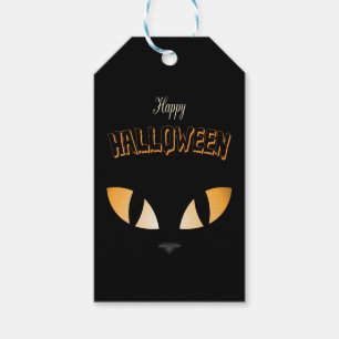 Fancy Cat Eyes- Halloween Gift Tags