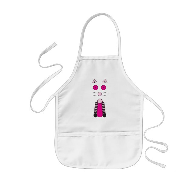 Fancy CAT Kids Apron (Front)