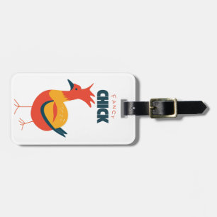Fancy Chick Luggage Tag