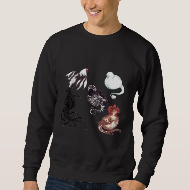 fancy chicken cockatrices   sweatshirt (Front)