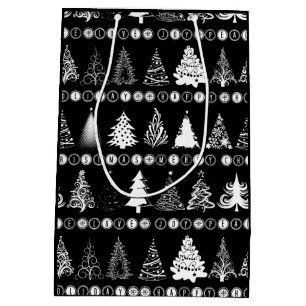 Fancy Christmas Tree Gift Bag