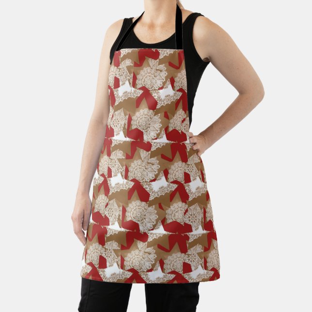 Fancy Cookies All-Over Print Apron (Insitu)