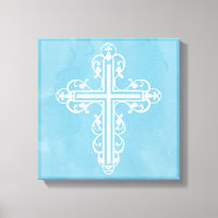 Fancy Cross Design No. 15 Blue