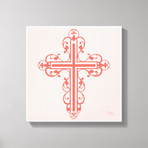 Fancy Cross Design No. 3 Canvas Print