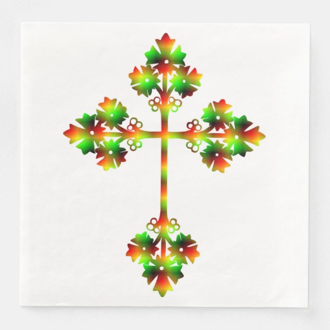 FANCY CROSS NAPKIN (Front)
