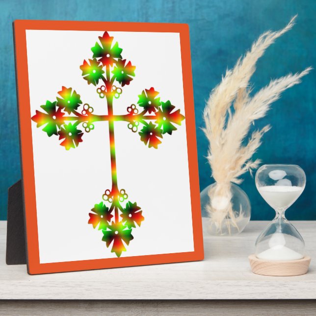 FANCY CROSS PLAQUE (Side)