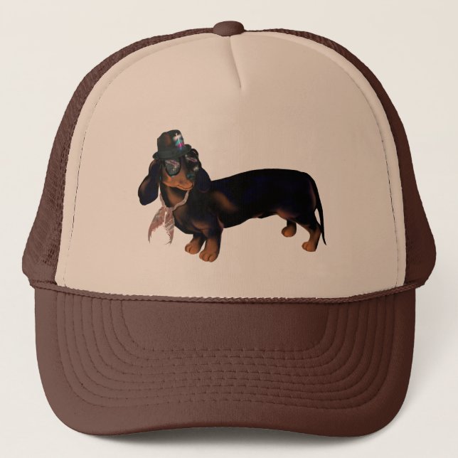 Fancy Dachshund Hat (Front)