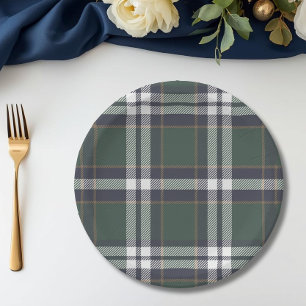 Fancy Dog and Bear Theme paper plates