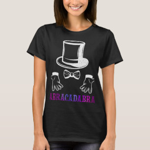 Fancy Dress Magic Magician Abracadabra Wizard Cost T-Shirt