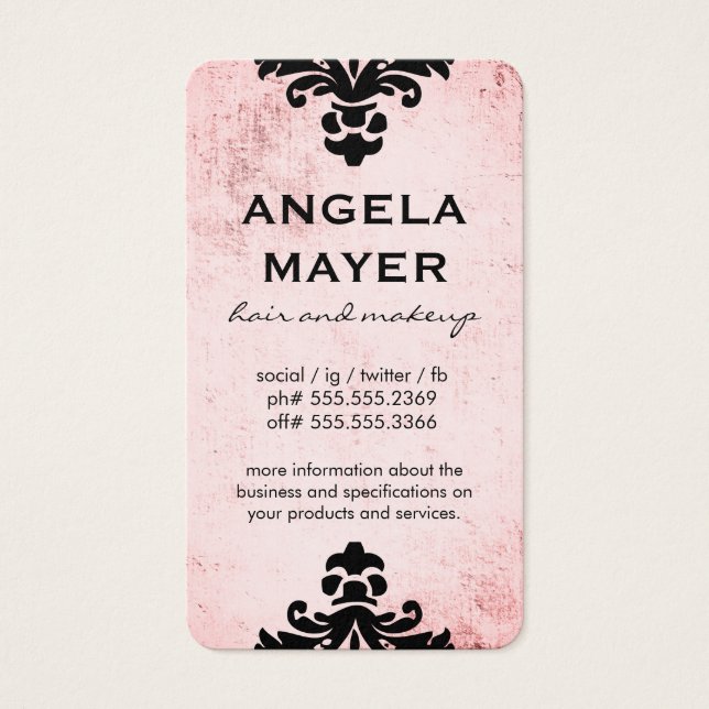 Fancy Element / Pink Texture (Front)