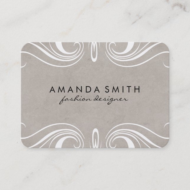 Fancy Elements Business Card (Front)