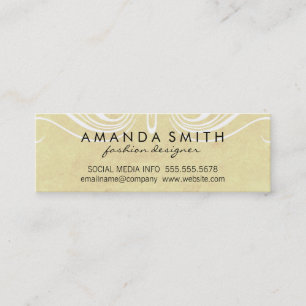 Fancy Elements Mini Business Card