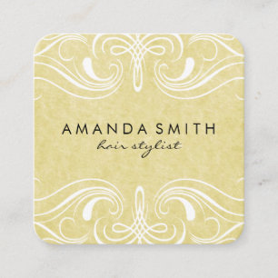 Fancy Elements   Variation Square Business Card