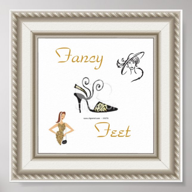 Fancy Feet Designer Poster (Front)