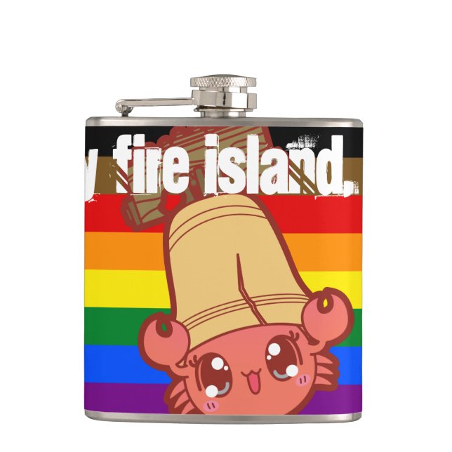Fancy Flask.  Oh Yeah! Hip Flask (Front)