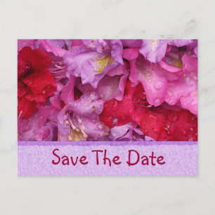 Fancy Flora SaveThe Date Card