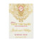 Fancy Flourishes Golden Wedding Save the Dates