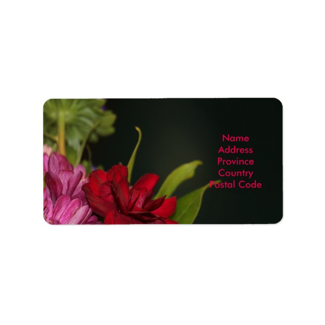 Fancy Formal Label (Front)