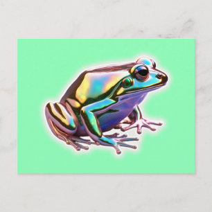 Fancy Frog Postcard