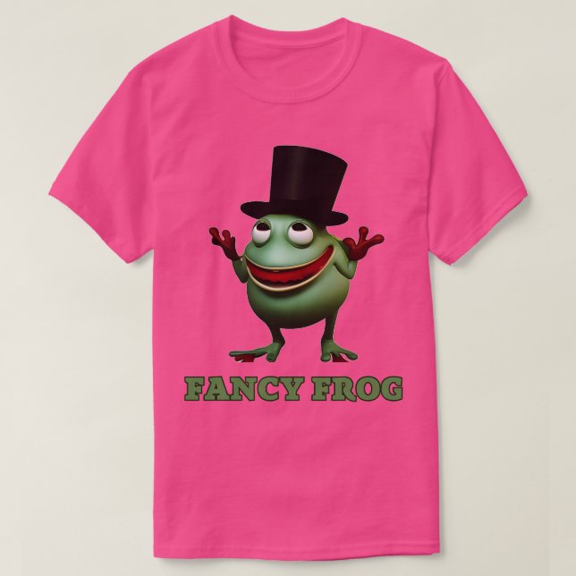 Fancy frog T-Shirt (Design Front)