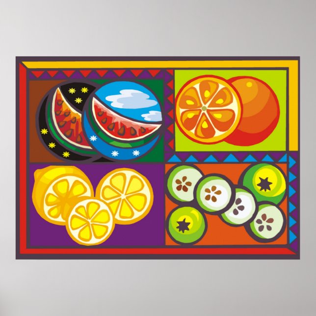 Fancy Fruits Poster (Front)