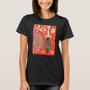 Fancy Fun Hanging Christmas Ornaments Painting T-Shirt