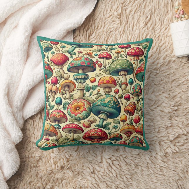 Fancy Fungi Cushion (Blanket)